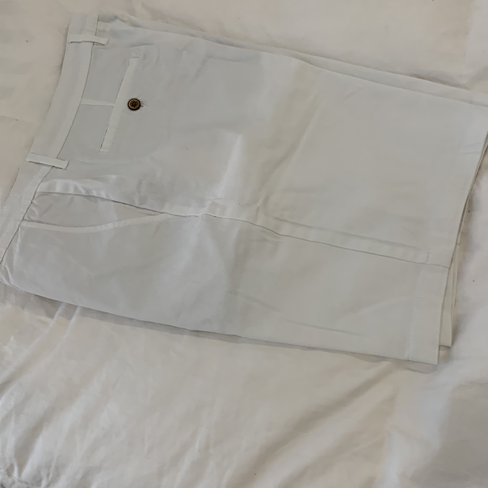 NWT Jach's New York Bleeker Stretch Twill White Short‎ Size 34 - Picture 7 of 14